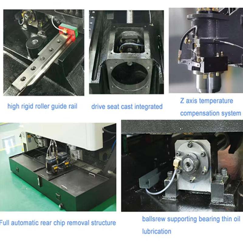 Centro de mecanizado vertical CNC de 3 ejes de alta velocidad VMC850L