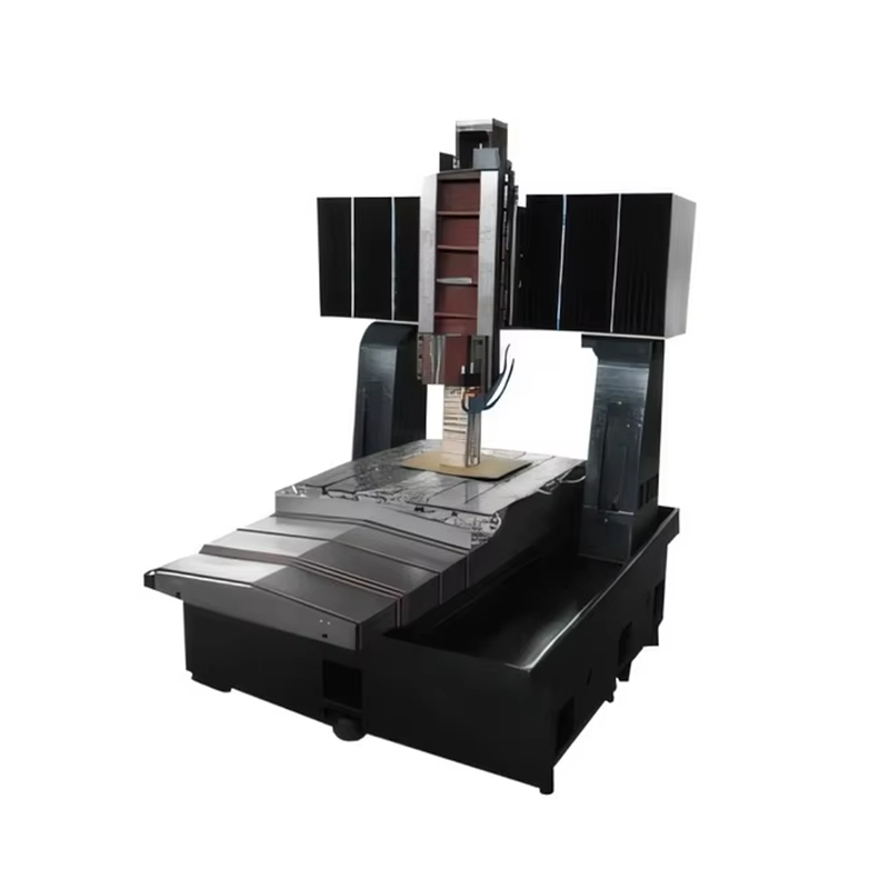 Máquina de grabado de cobre CNC para fabricación de moldes metálicos con tornillos de bola DX-7580
