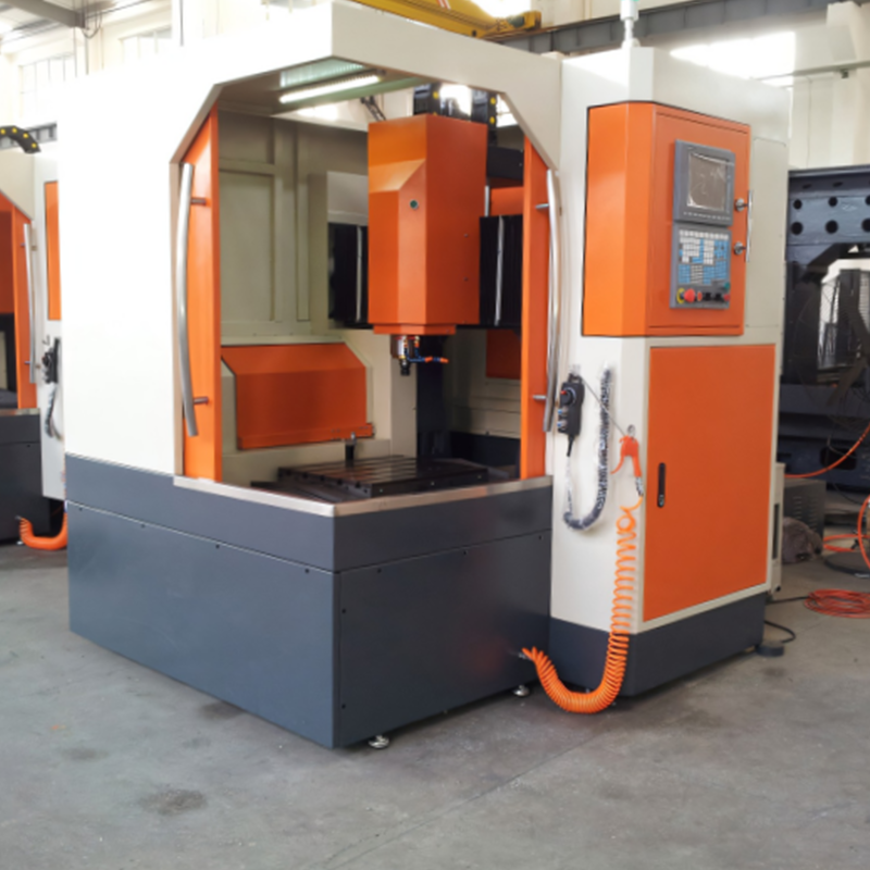 Centro de fresadora y grabado CNC para pórtico de material de procesamiento de hierro fundido de acero inoxidable metálico DX-1080