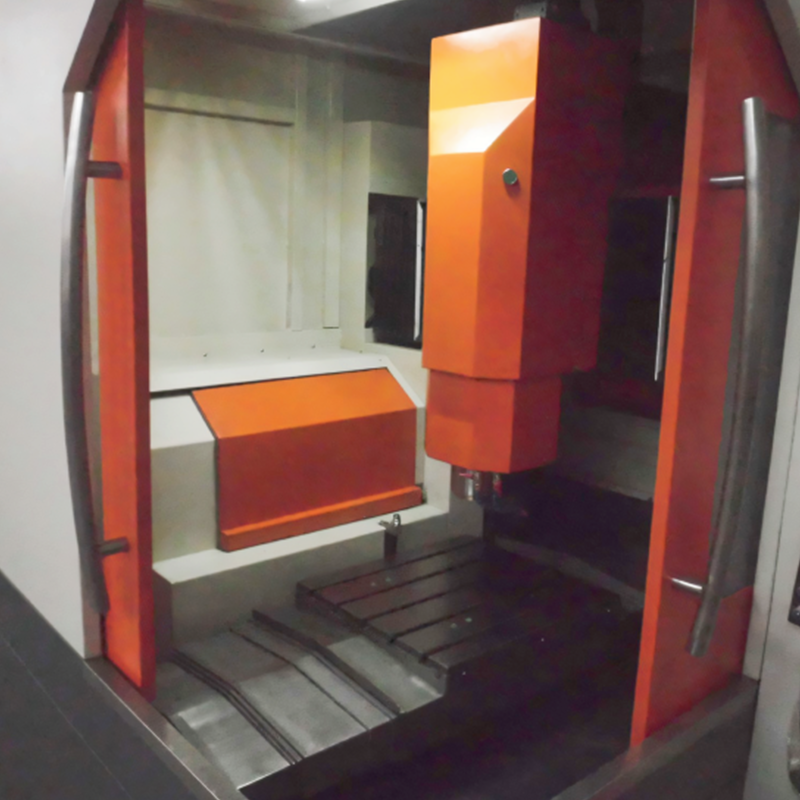 Centro de fresadora y grabado CNC para pórtico de material de procesamiento de hierro fundido de acero inoxidable metálico DX-1080