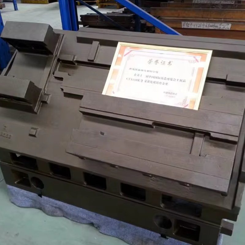 Centro de fresadora y grabado CNC para pórtico de material de procesamiento de hierro fundido de acero inoxidable metálico DX-1080