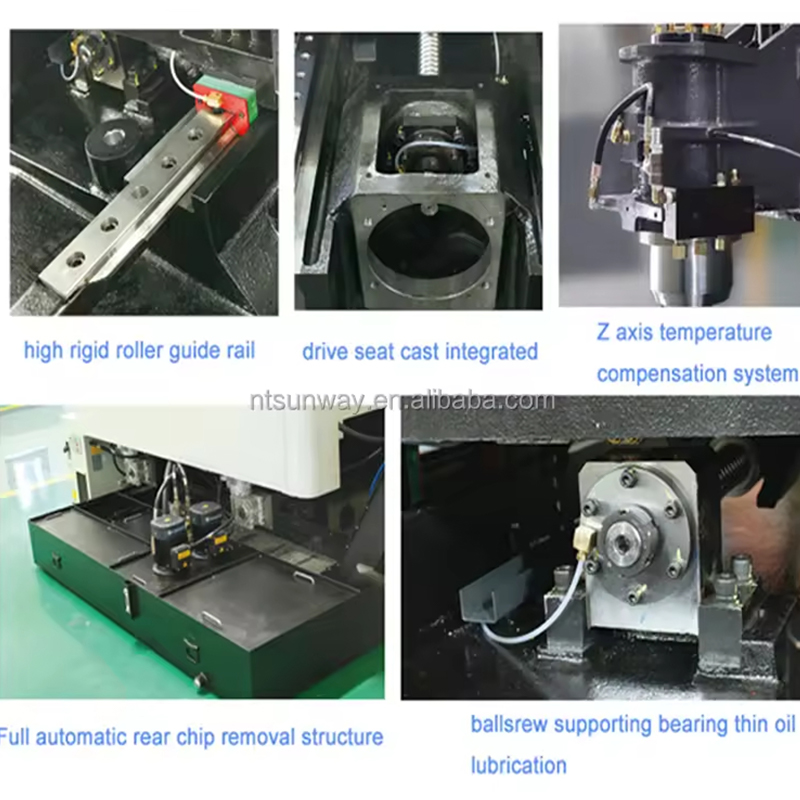 Centro de mecanizado vertical CNC para fresado de alta resistencia VMC-1580