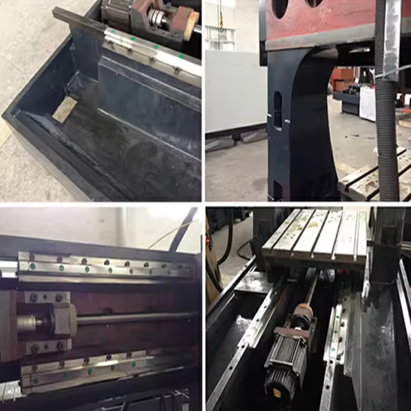 Máquina de grabado de cobre CNC para fabricación de moldes metálicos con tornillos de bola DX-7580