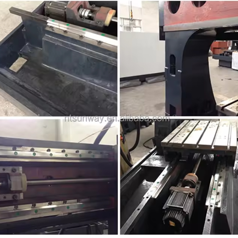 Centro de fresadora y grabado CNC para pórtico de material de procesamiento de hierro fundido de acero inoxidable metálico DX-1080